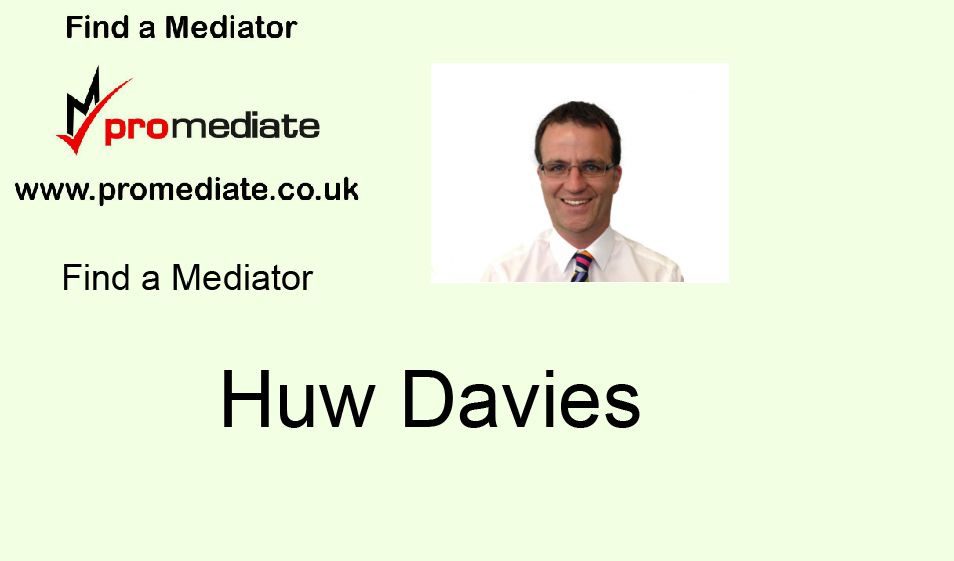 New mediator joins panel – Huw Davies
