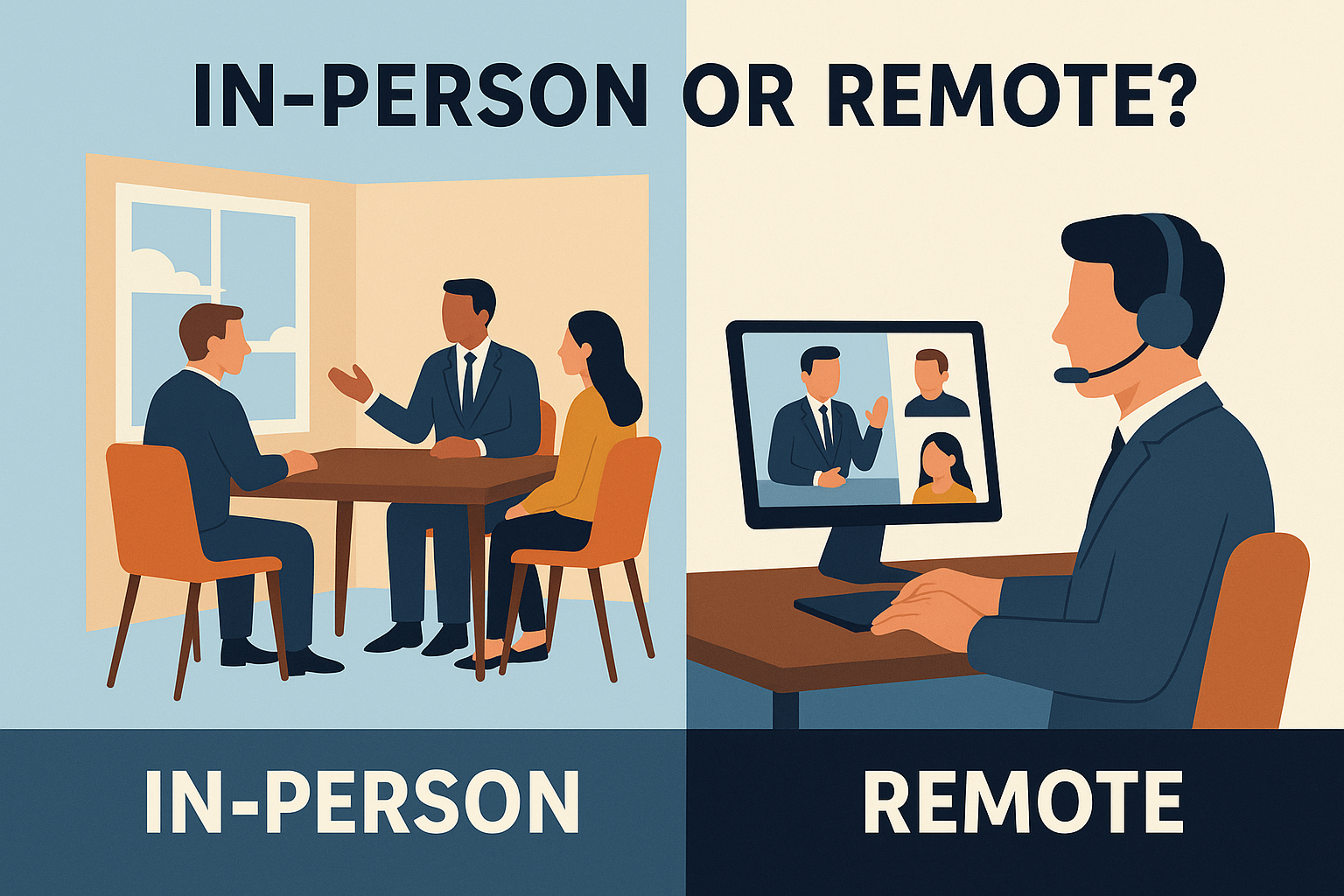 Should Mediation Be In-Person or Remote? Weighing the Pros and Cons