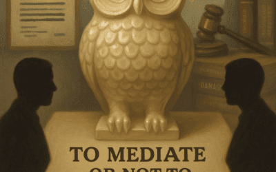 Mediation is a sign of strength